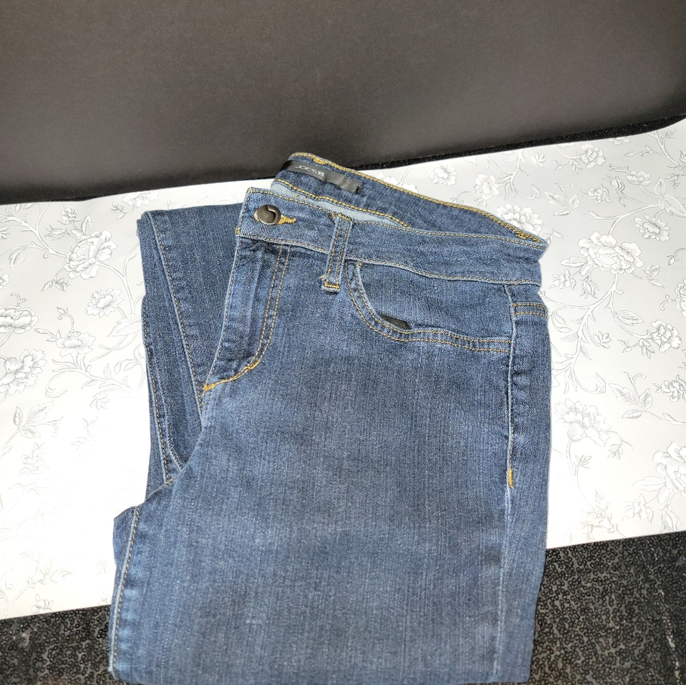 Joe's Skinny Jeans Women's Size 29 Sebrinna Distressed Blue Denims
